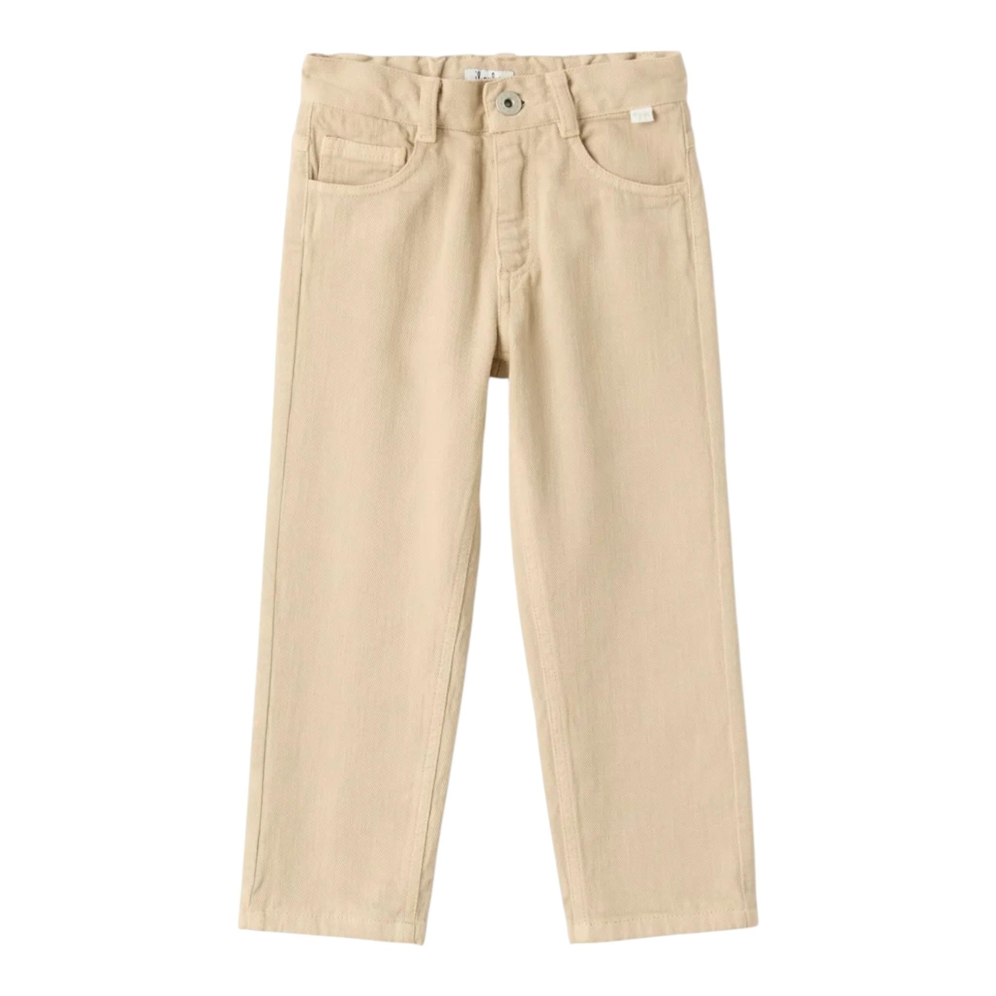 Il Gufo Pantalone Tinta Unita con Girovita Regolabile per Bambino P25PL455J0044 SABBIA IL GUFO 