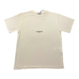 PAOLO PECORA t-shirt girocollo tinta unita con stampa Bianco per Bambino PP3736 BIANCO PAOLO PECORA 
