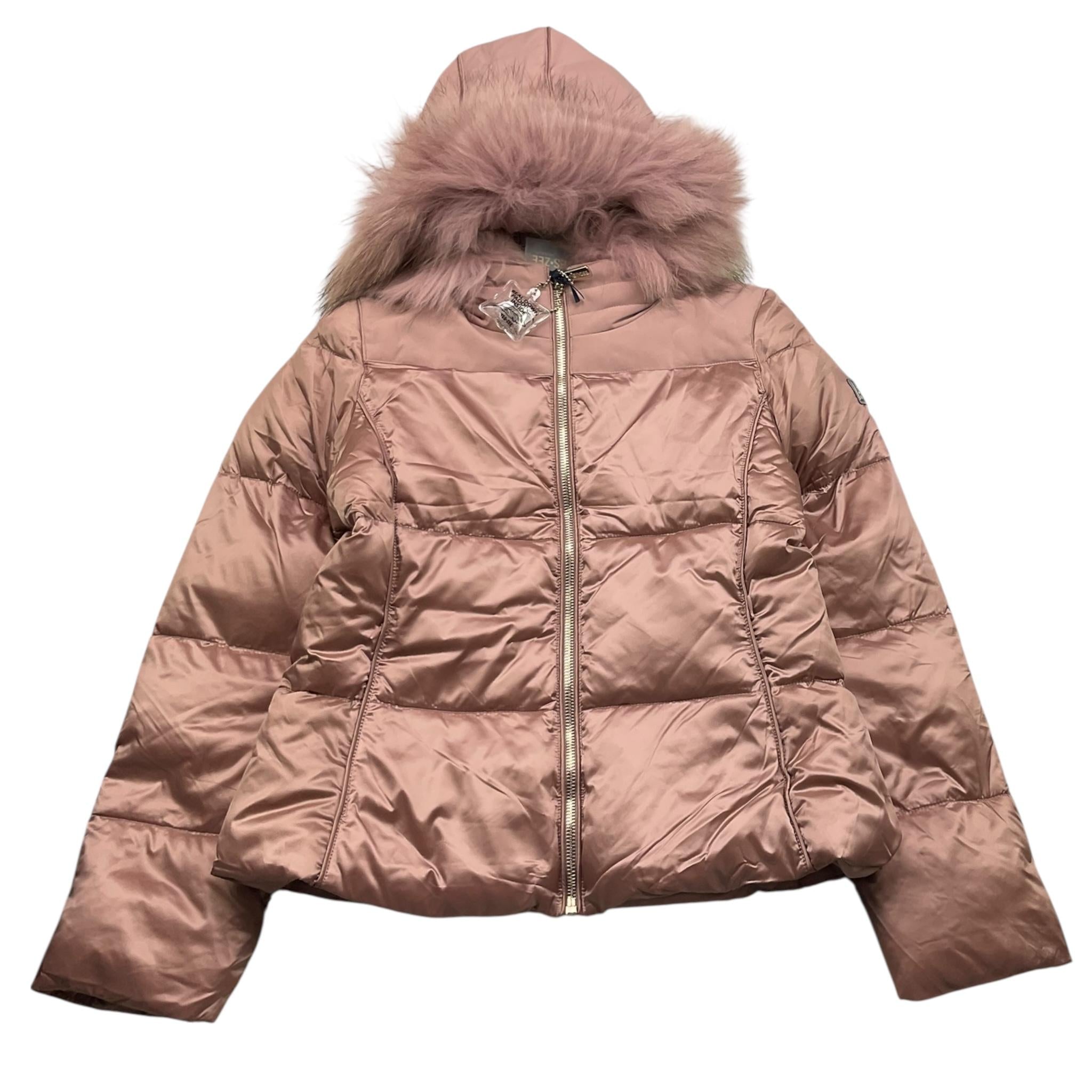 YES ZEE giubbino tinta unita con zip e cappuccio Rosa per Bambina 3077X ROSA YES ZEE 