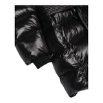 MONNALISA giubbino tinta unita con zip e cappuccio Nero per Neonata 17D100N NERO MONNALISA 