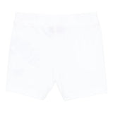 Moschino Bermuda Tinta Unita con Logo per Bambino MUQ01L BIANCO MOSCHINO 