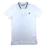 Bikkembergs Polo Halbarm Einfarbig Weiß Für Jungen