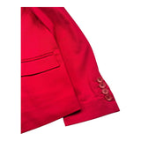 Manuel & Frank Giacca Tinta Unita con Bottoni per Bambino MF6025R ROSSO MANUEL & FRANK 