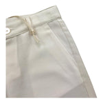 Little Bear Bermuda Tinta Unita con Girovita Regolabile per Neonato 6203N BIANCO LITTLE BEAR 