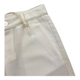 Little Bear Bermuda Tinta Unita con Girovita Regolabile per Neonato 6203N BIANCO LITTLE BEAR 