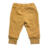 TRUSSARDI completo 2pz felpa-pantalone tinta unita Cammello per Neonato TIA25019CF CAMMELLO TRUSSARDI 