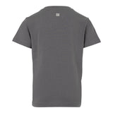DOU DOU t-shirt girocollo tinta unita con stampa in contrasto Grigio per Bambino DV8P31 GRIGIO DOU DOU 