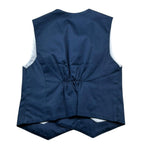 Manuel & Frank Gilet Tinta Unita  per Neonato MF5012B BLU MANUEL & FRANK 