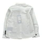 John Richmond Camicia tinta unita con Logo Bianco per Neonato RIP23084CANE BIANCO JOHN RICHMOND 