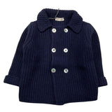 J.O. MILANO cardigan tinta unita doppiopetto Blu per Neonato 263Z5 BLU J.O. MILANO 