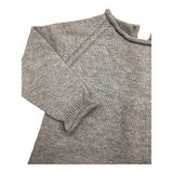 Wedoble Solid Grey Langarm-Strampler für Neugeborene