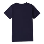 SUPERGA t-shirt tinta unita con stampa Blu per Bambino A102 BLU SUPERGA 