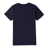 SUPERGA t-shirt tinta unita con stampa Blu per Bambino A102 BLU SUPERGA 