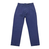 Cesare Paciotti Einfarbige Hose mit elastischer Taille Blau für Neugeborene