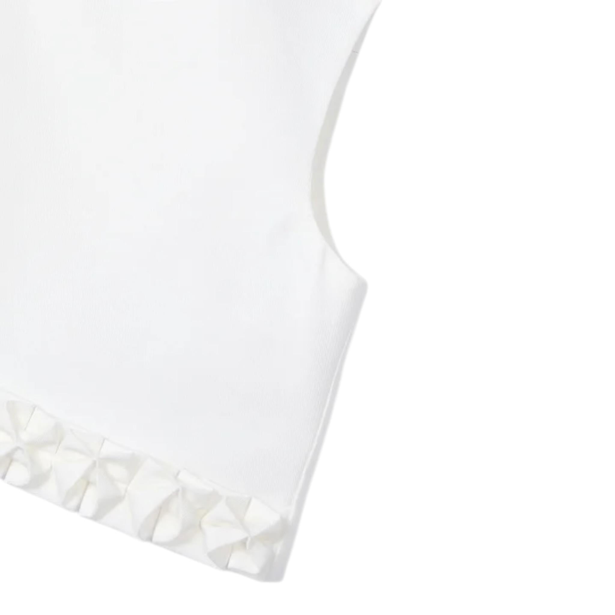 Mayoral Top Giromanica Tinta Unita per Bambina 3022 BIANCO MAYORAL 