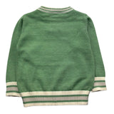 Trussardi Maglia Girocollo Tinta Unita per Neonato TIP26055MA VERDE TRUSSARDI 