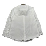 Manuel Ritz Camicia Manica Unga Tinta Unita per Bambino MR2284 BIANCO MANUEL RITZ 