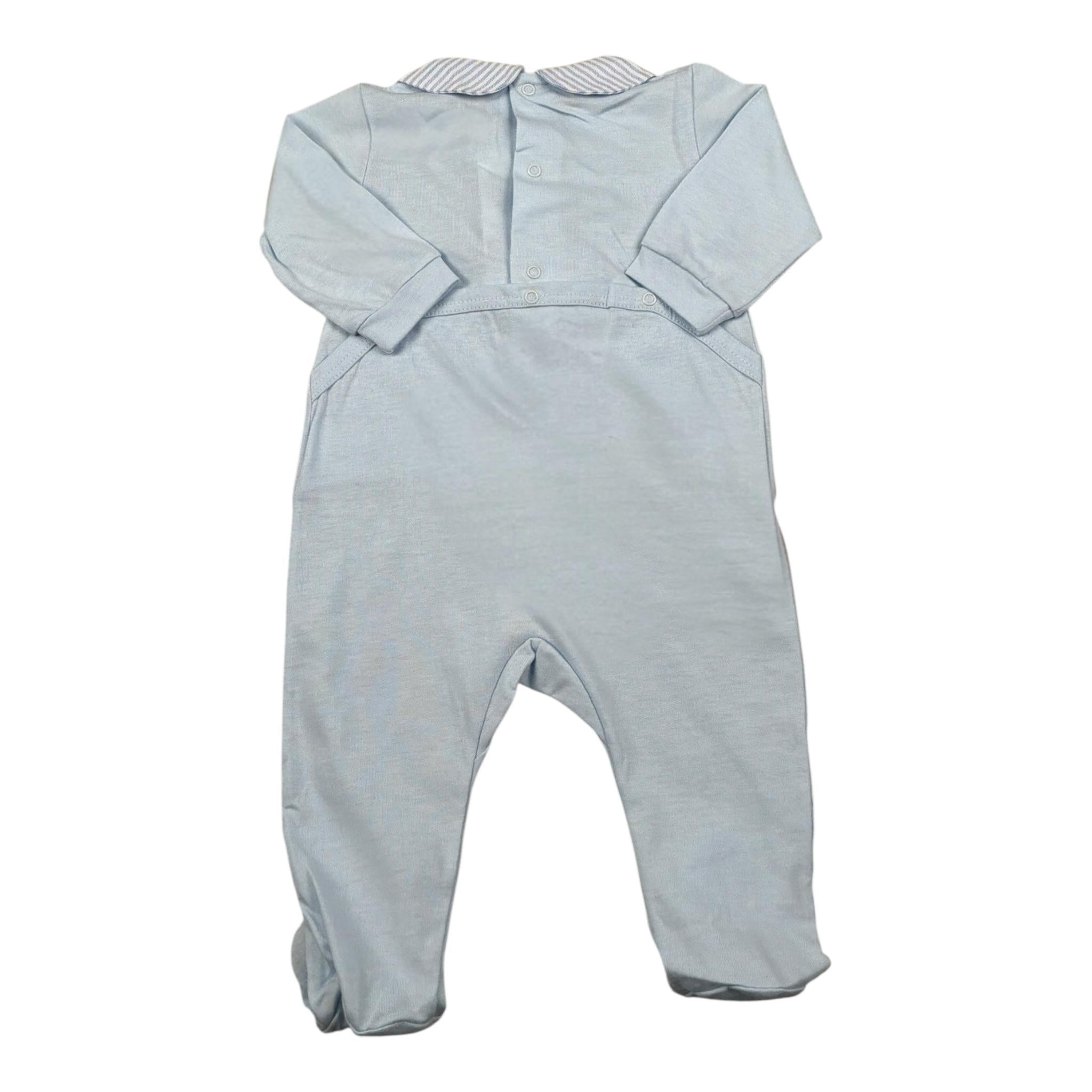 Dolcimonelli Tutita tinta unita con Fantasia A Righe Azzurro per Neonato 436505008 AZZURRO DOLCIMONELLI 