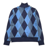 TRUSSARDI maglia tinta unita con fantasia rombi Azzurro per Bambino TBA25130LU AZZURRO TRUSSARDI 