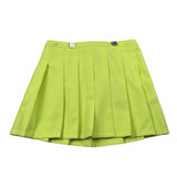 Gaelle Gonna Tinta Unita con Girovita Regolabile per Bambina 2746G00111 VERDE GAELLE 