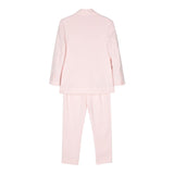 Stella Mccartney Einfarbiges Rosa Jacken-Hosen-Set Für Mädchen