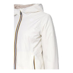 K-WAY giubbino reversbile bicolore con cappuccio Bianco/beige per Bambina J71339W BIANCO/BEIGE K-WAY 