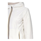 K-WAY giubbino reversbile bicolore con cappuccio Bianco/beige per Bambina J71339W BIANCO/BEIGE K-WAY 