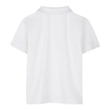 Timberland Polo Mezza Manica Tinta Unita con Logo per Neonato T6051010N BIANCO TIMBERLAND 