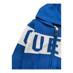 GUESS maglia tinta unita con stampa zip e cappuccio Cobalto per Neonato N4YR01Z2HH0NX COBALTO GUESS 