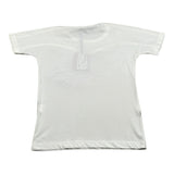 Jijil T-Shirt tinta unita con Applicazioni Bianco per Bambina JJE23TS037 BIANCO JIJIL 