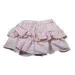 M+E' Gonna Tinta Unita con Fantasia A Righe per Neonata UE1778XXX BIANCO/ROSA M+E' 