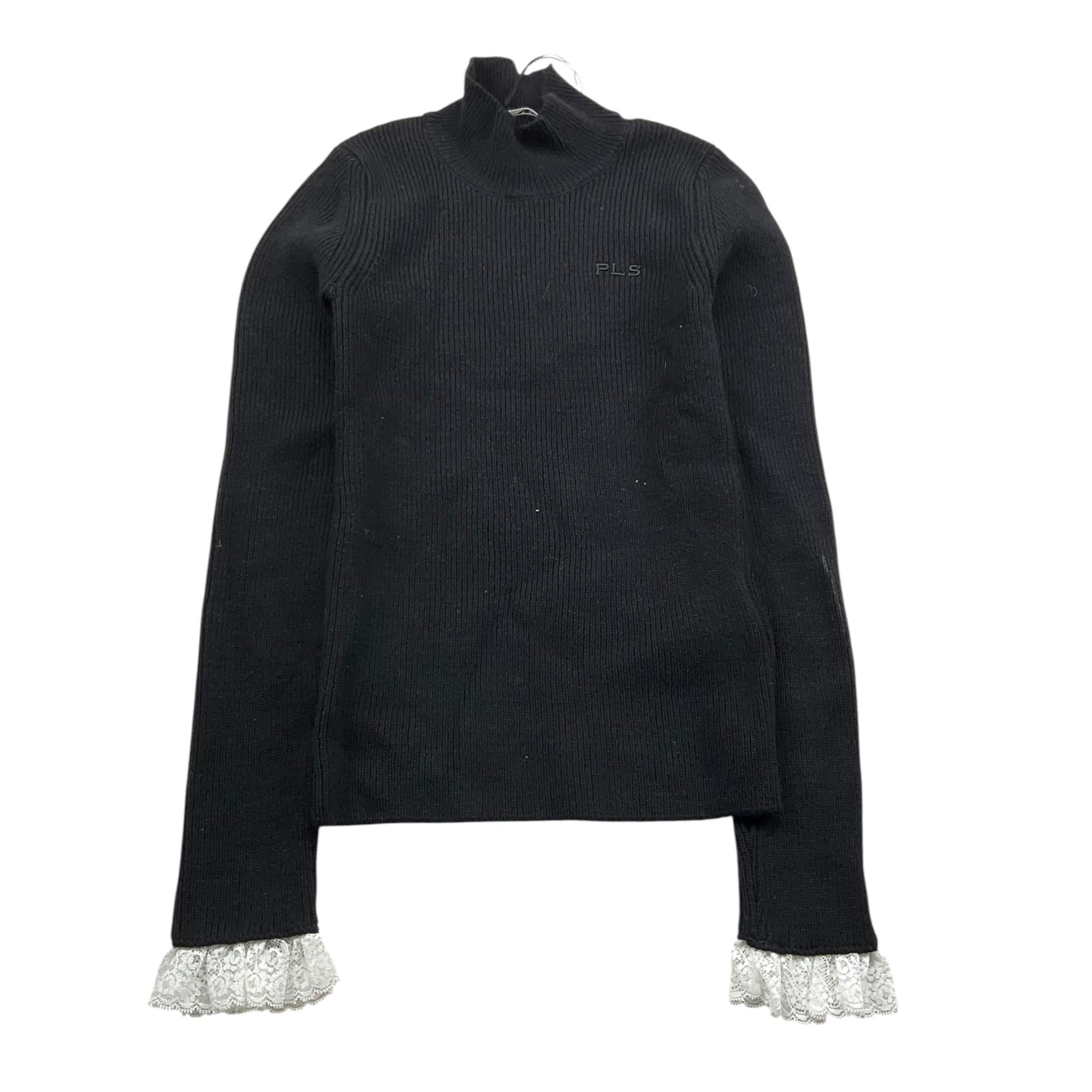 maglia tinta unita collo alto PFMA016 NERO PHILOSOPHY 