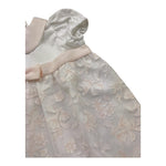 Ninnaoh Pagliaccetto Tinta Unita con Applicazione E Ricami per Neonata E25P4 BIANCO NINNAOH 