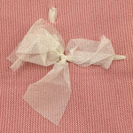 MAC ILUSIO'N coperta tinta unita con fiocco Rosa per Neonata TO84 ROSA MAC ILUSIO'N 