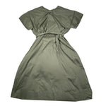 Xacus Abito Mezza Manica Tinta Unita per Bambina 15127 VERDE XACUS 