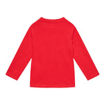 GUESS shirt girocollo tinta unita ocn logo Rosso per Neonato N4YI36K8HM4NX ROSSO GUESS 