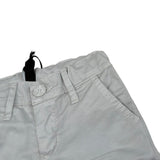 Never Too Pantalone tinta unita con Girovita Regolabile Grigio per Neonato NT1196N GRIGIO NEVER TOO 