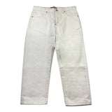 I'M Brian Jeans Einfarbig mit verstellbarer Taille Creme für Jungen