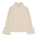 LIU JO maglia collo alto tinta unita Panna per Bambina KF4094 PANNA LIU JO 