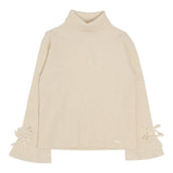 LIU JO maglia collo alto tinta unita Panna per Bambina KF4094 PANNA LIU JO 