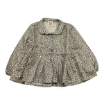 CAFFE' D'ORZO camicia tinta unita con fantasia fiori Bianco per Neonata ZV5A50 BIANCO CAFFE' D'ORZO 