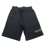 Refrigiwear Complete T-Shirt, einfarbig, Rundhalsausschnitt, mit Print, grüne Bermuda-Shorts für Jungen