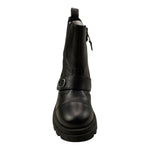 TWINSET stivaletti bassi tinta unita con zip Nero per Bambina 242GCJ032 NERO TWINSET 