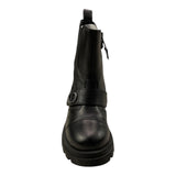TWINSET stivaletti bassi tinta unita con zip Nero per Bambina 242GCJ032 NERO TWINSET 