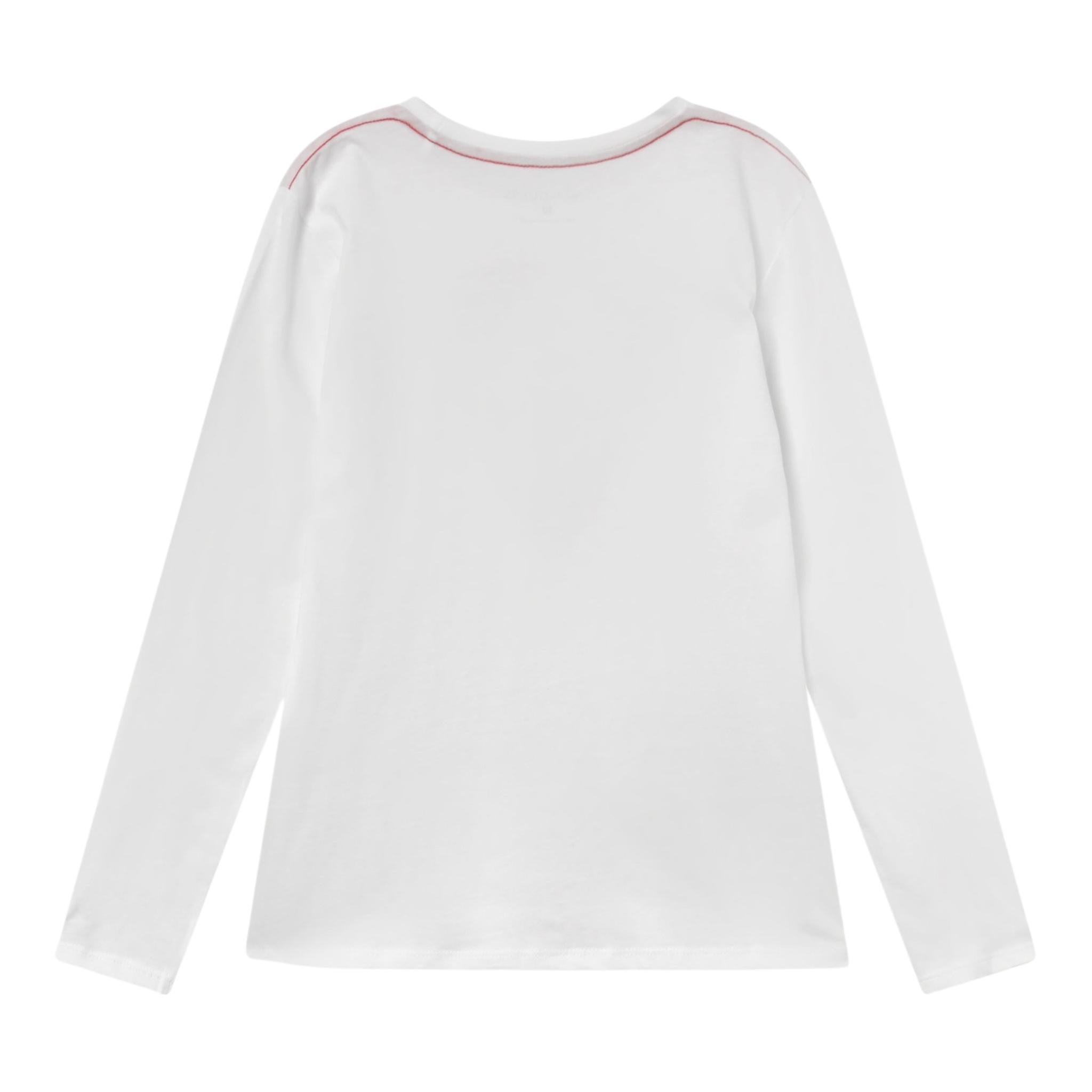 GUESS shirt girocollo tinta unita con stampa Bianco per Neonato N84I24K8HM0X BIANCO GUESS 