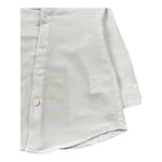 Manuel Ritz Camicia Manica Lunga Tinta Unita Collo Coreano per Neonato MR3096N BIANCO MANUEL RITZ 