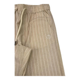Trussardi Einfarbige Hose mit elastischem Bund Beige für Jungen