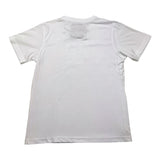 Datch T-Shirt Rundhals Einfarbig Mit Print Weiß Für Jungen