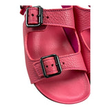 Gallucci Einfarbige Sandalen mit Schnallenverschluss Rosa für Baby Mädchen