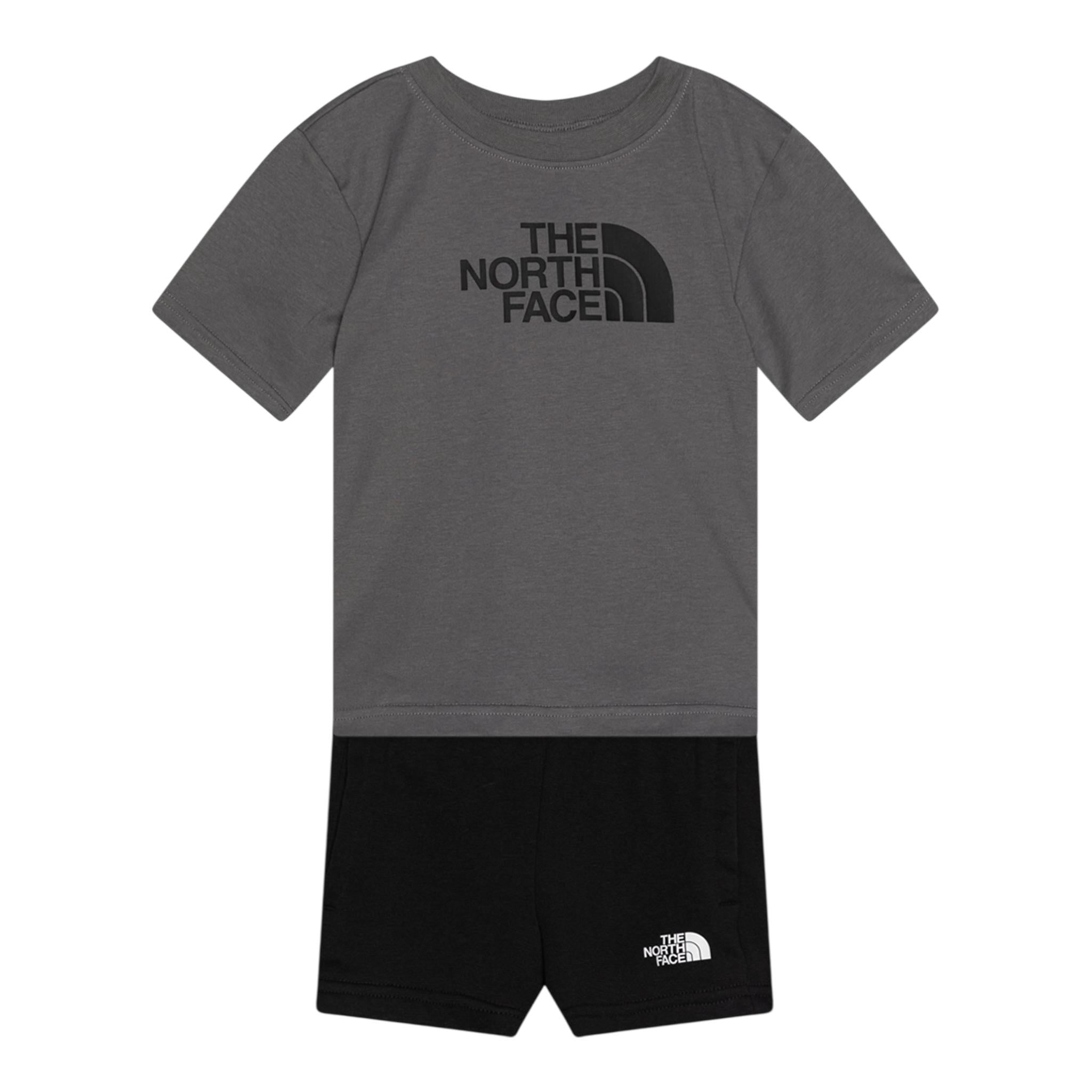The North Face Completo 2 Pezzi T-Shirt-Bermuda Grigio per Bambino NF0A8ANURPIXX GRIGIO THE NORTH FACE 